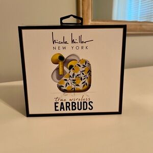 Nicole Miller Lemon Wireless Earbuds